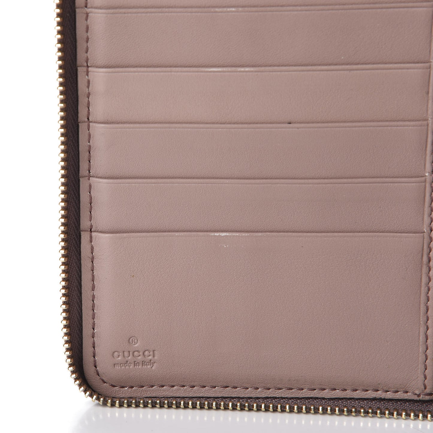 Patent Soho Zip Around Wallet Dark Cipria