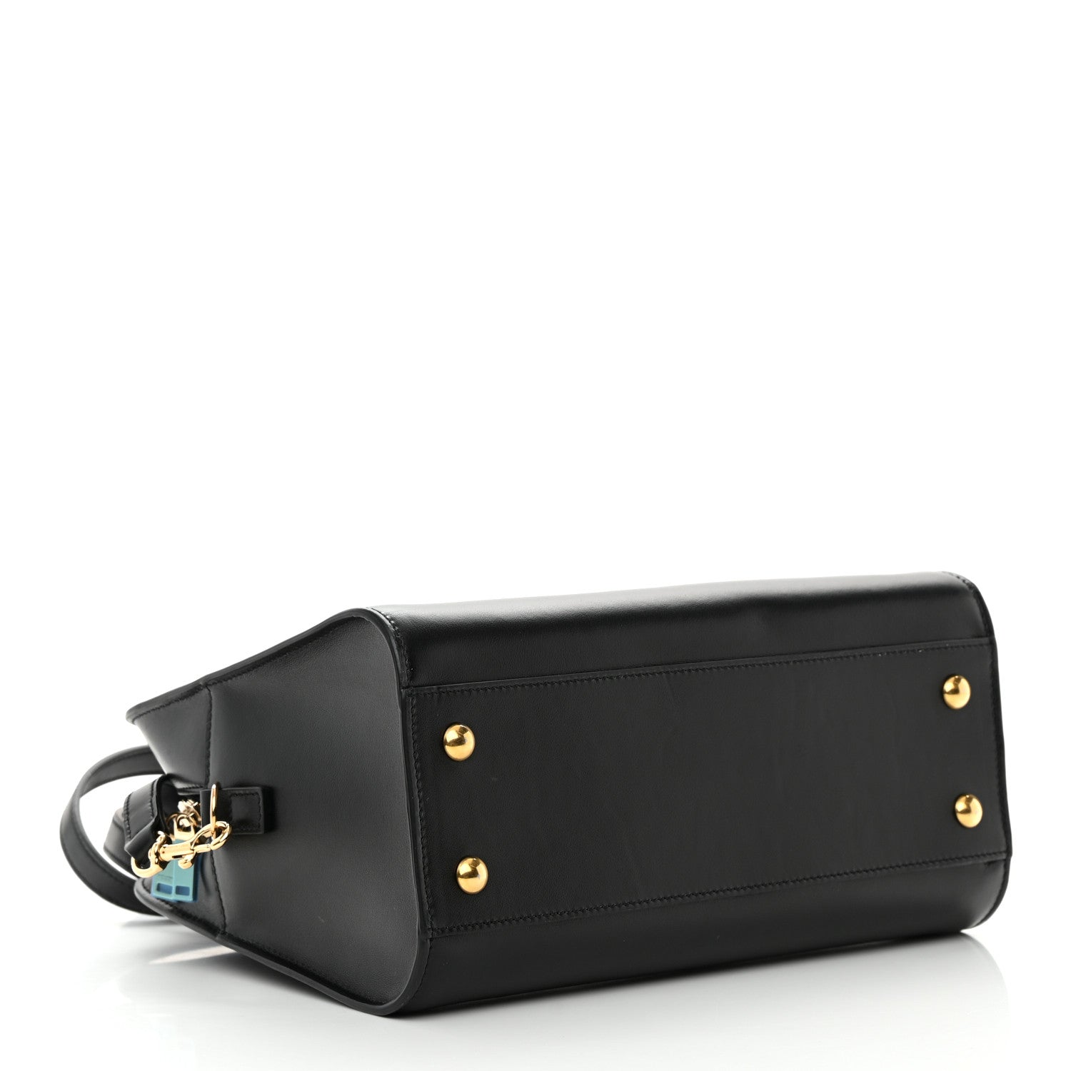Saint Laurent Calfskin Monogram Baby Cabas Black 4 of 15