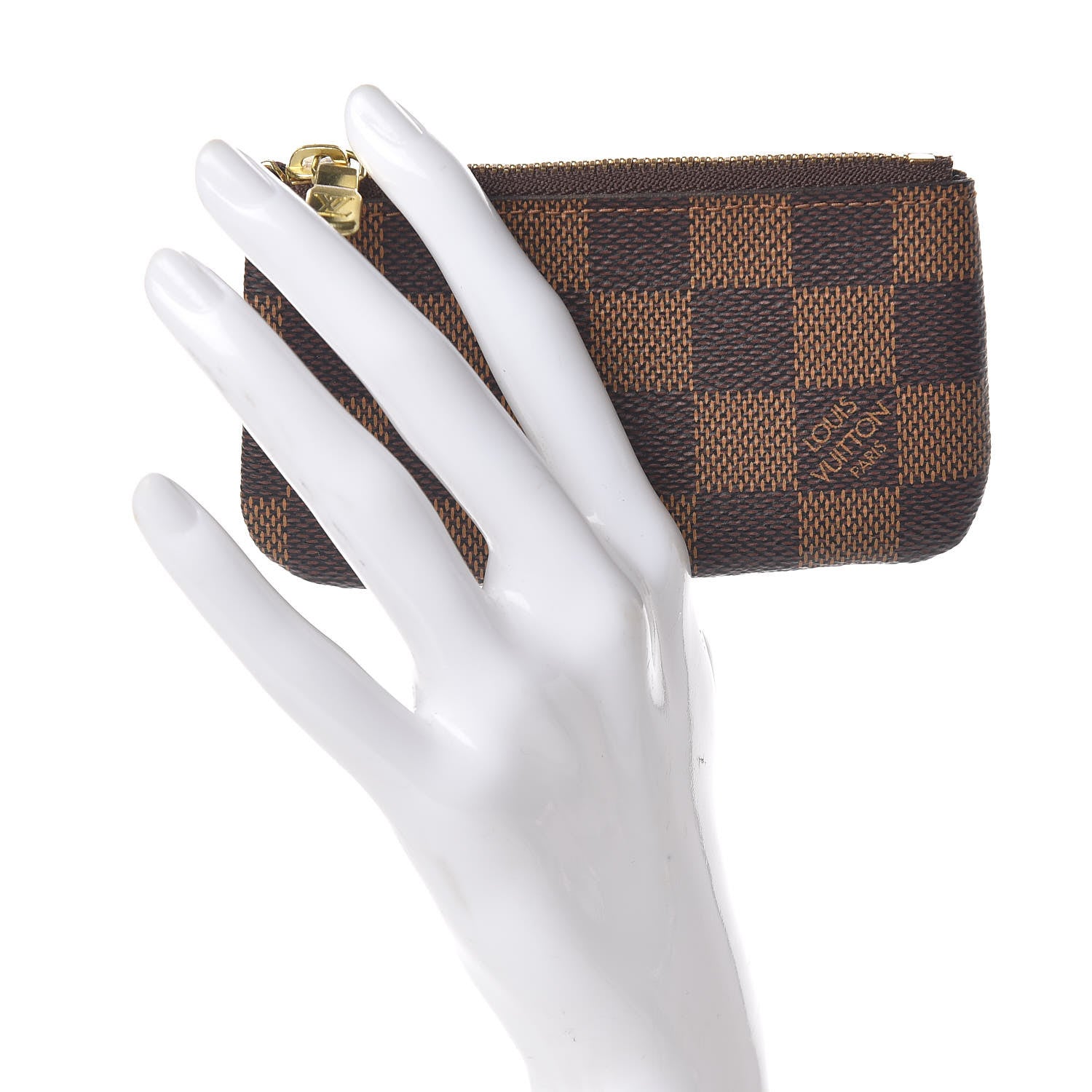 Louis Vuitton Damier Ebene Key Pouch 2 of 6