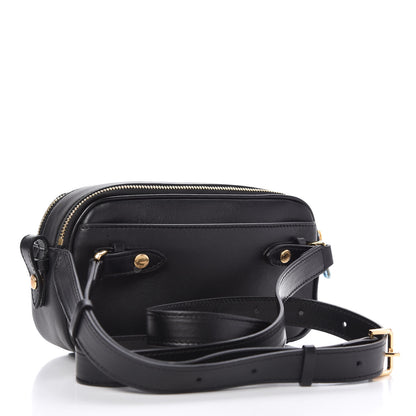 Burberry Lambskin Quilted Camera Bag Black 3 of 9