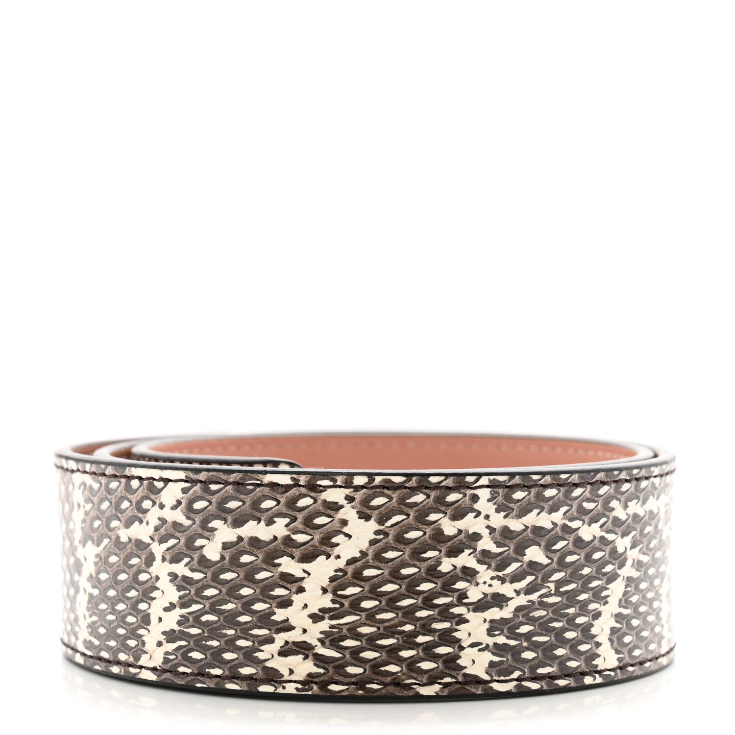 Louis Vuitton Snakeskin Bandouliere Shoulder Strap Natural 2 of 5