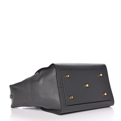 Celine Crisped Calfskin Medium Tie Knot Tote Anthracite 5 of 15