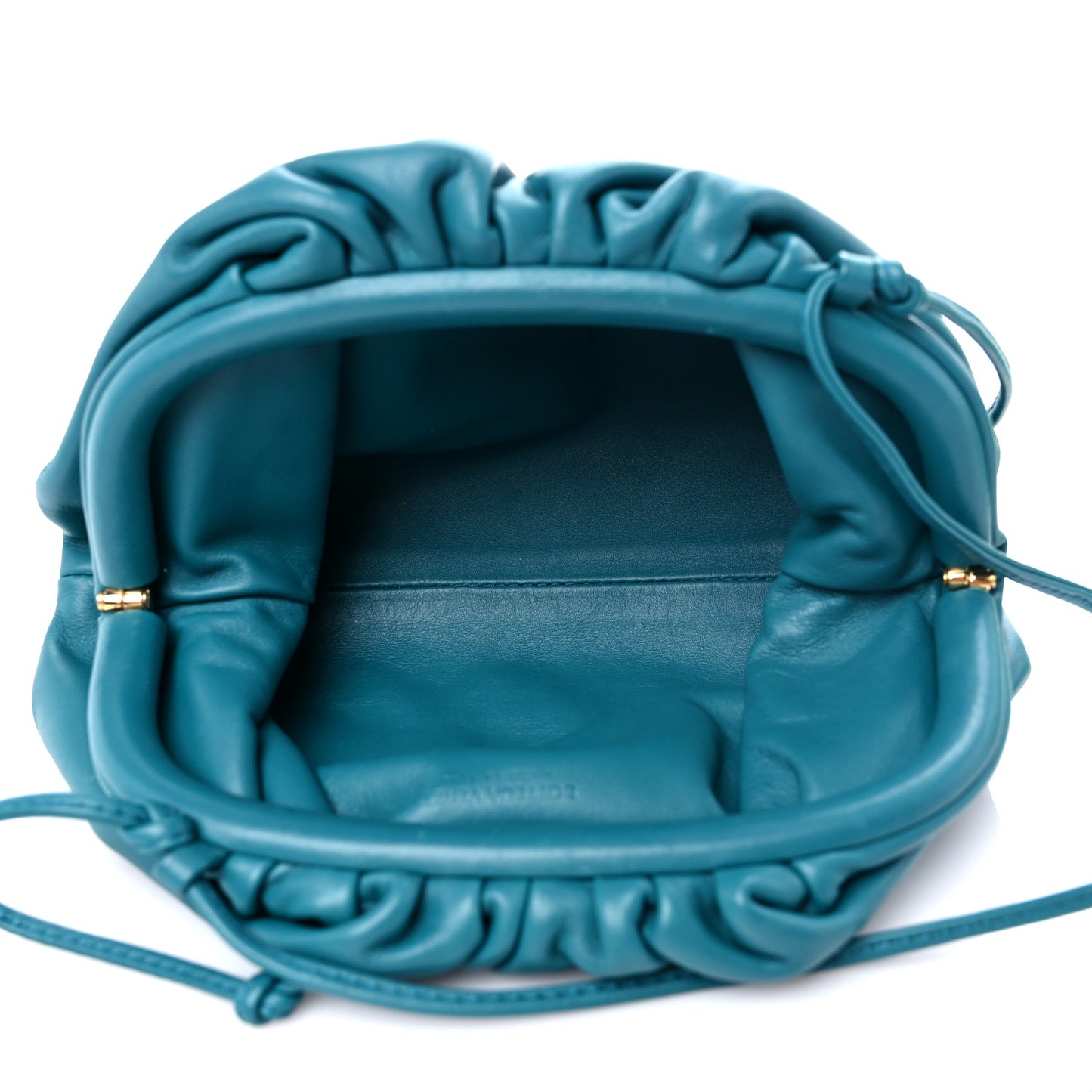 Butter Calfskin The Mini Pouch Linoleum