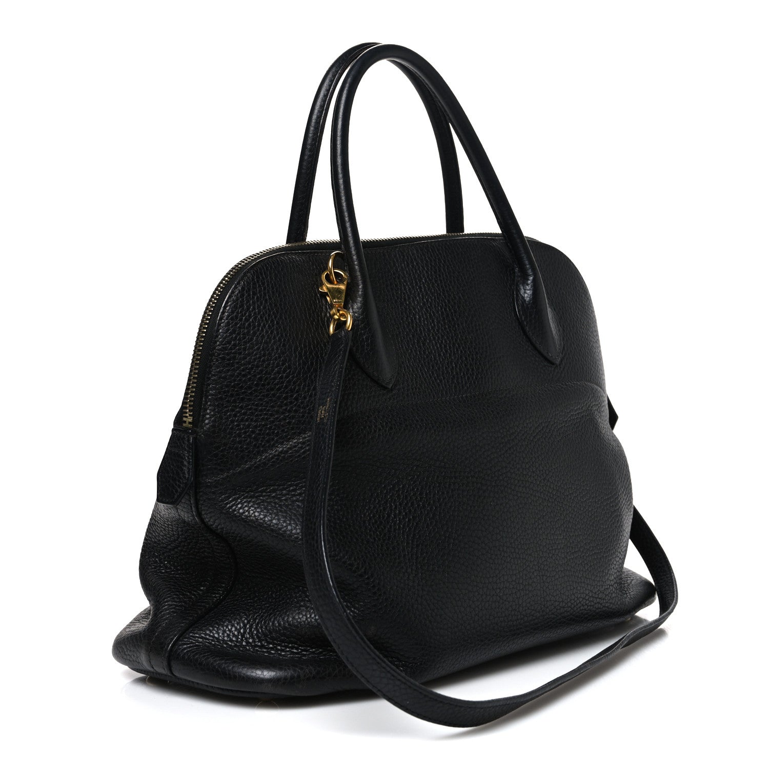 Hermes Taurillon Clemence Bolide 35 Black 3 of 10