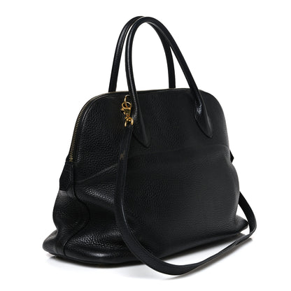Hermes Taurillon Clemence Bolide 35 Black 3 of 10