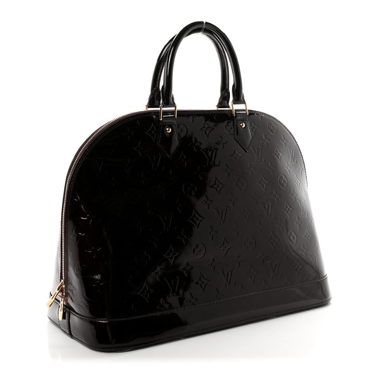 Louis Vuitton Vernis Alma GM Amarante 3 of 10
