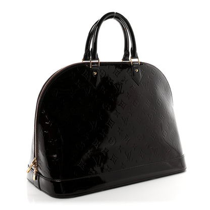 Louis Vuitton Vernis Alma GM Amarante 3 of 10