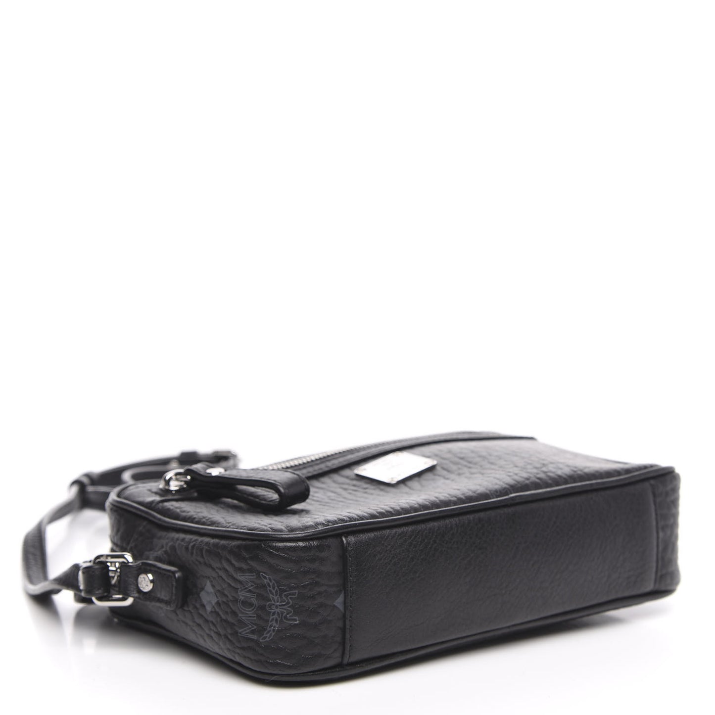 Visetos Small Heritage Line Camera Crossbody Bag Black