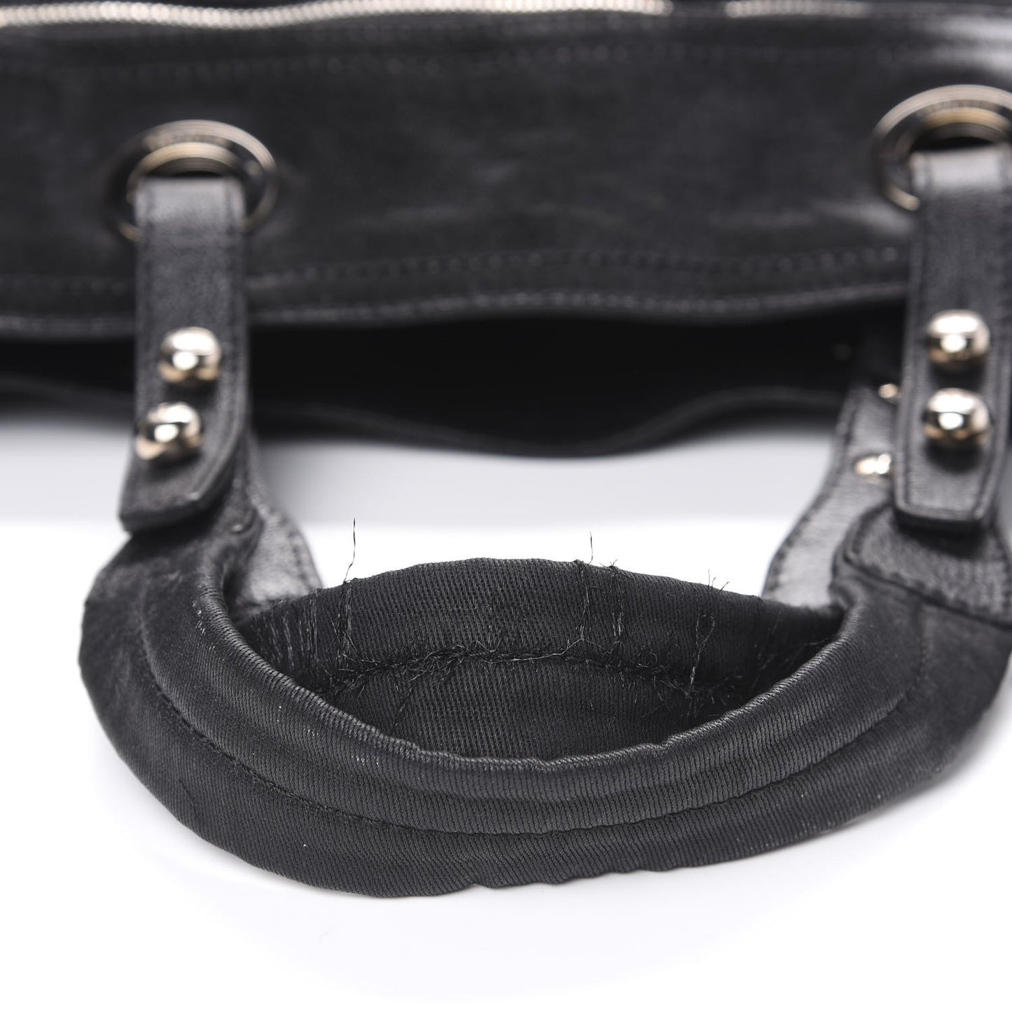 Coated Canvas Quilted Large Paris Biarritz Tote Black