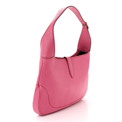 Gucci Soft Grained Calfskin Small Jackie O Hobo Pink 3 of 12