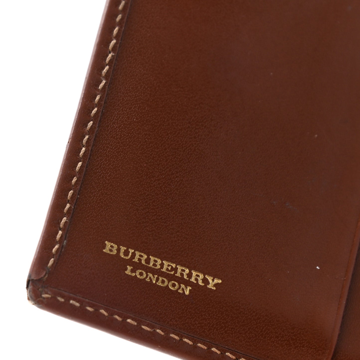 Haymarket Check Compact Wallet Brown