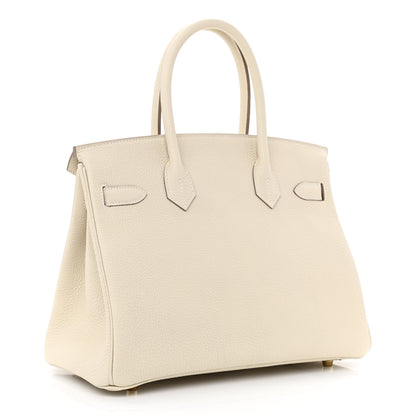 Hermes Togo Birkin 30 Craie 3 of 11