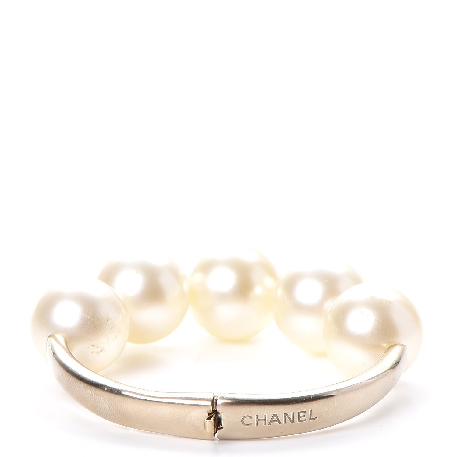 Chanel Pearl CC Bracelet Gold 3 of 7