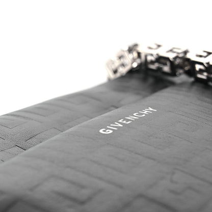 Givenchy Soft Calfskin 4G Embossed Medium Shoulder Bag Black 13 of 13