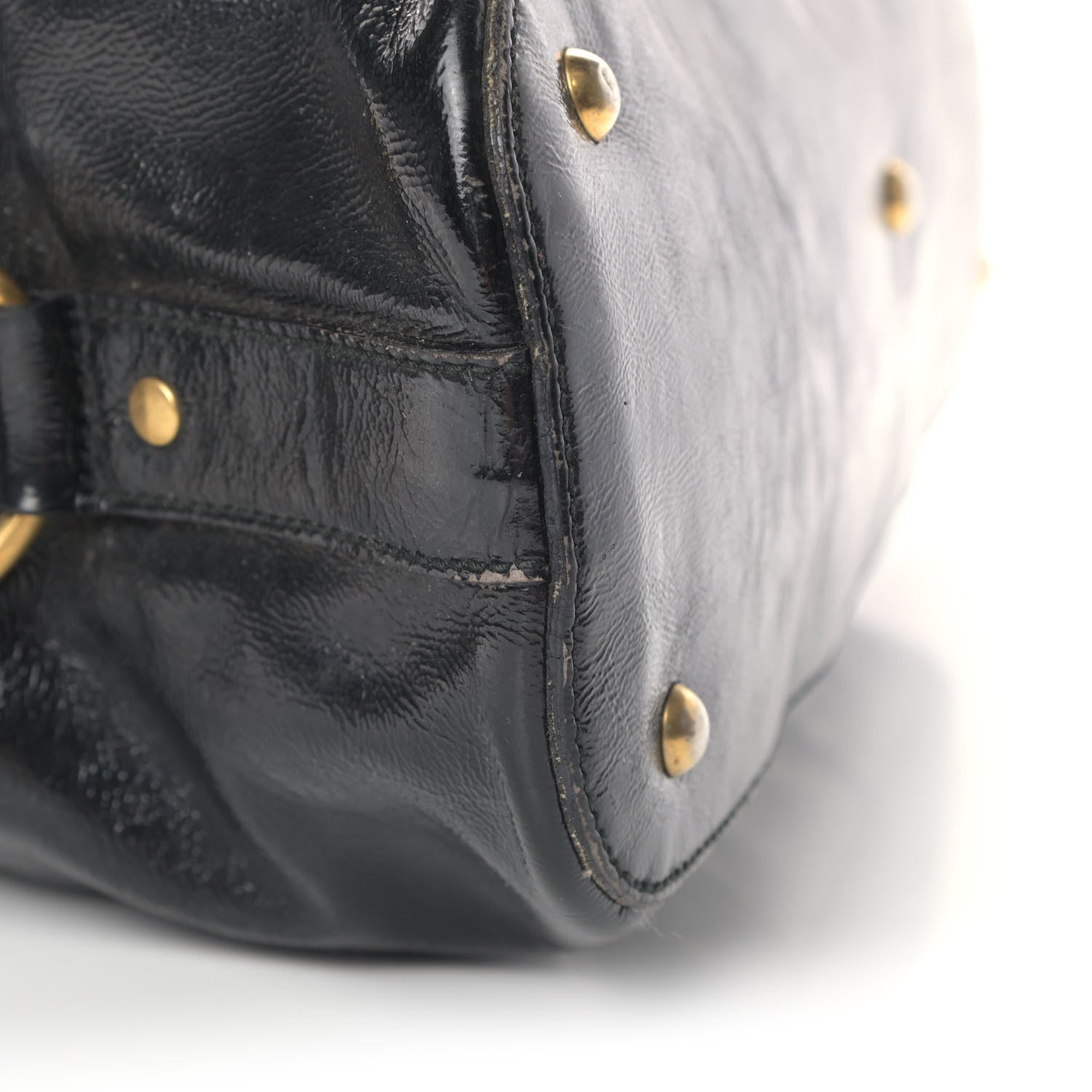Saint Laurent Patent Large Muse Black 6 of 9