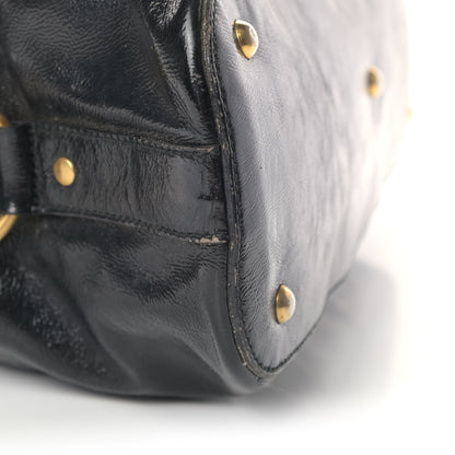 Saint Laurent Patent Large Muse Black 6 of 9