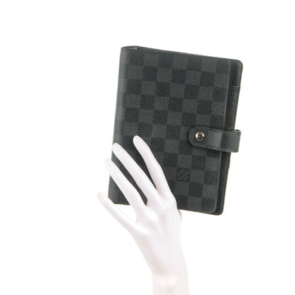 Louis Vuitton Damier Graphite Medium Ring Agenda Cover 2 of 8