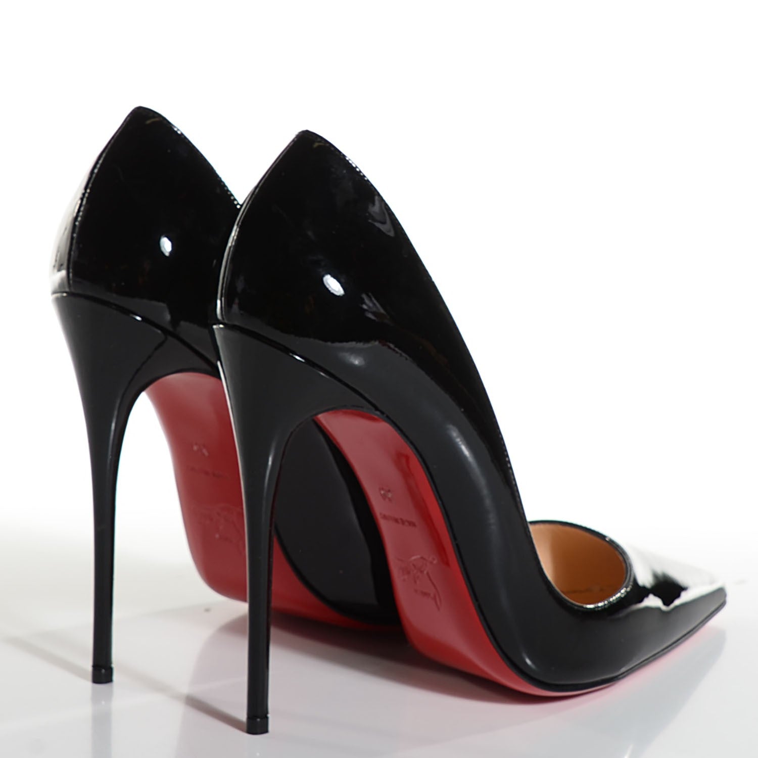 Christian Louboutin Patent So Kate 120 Pumps 39 Black 4 of 6