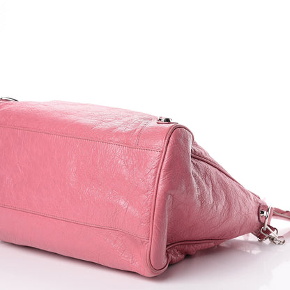 Balenciaga Agneau Classic Silver Hardware Velo Rose Hortensia 8 of 10