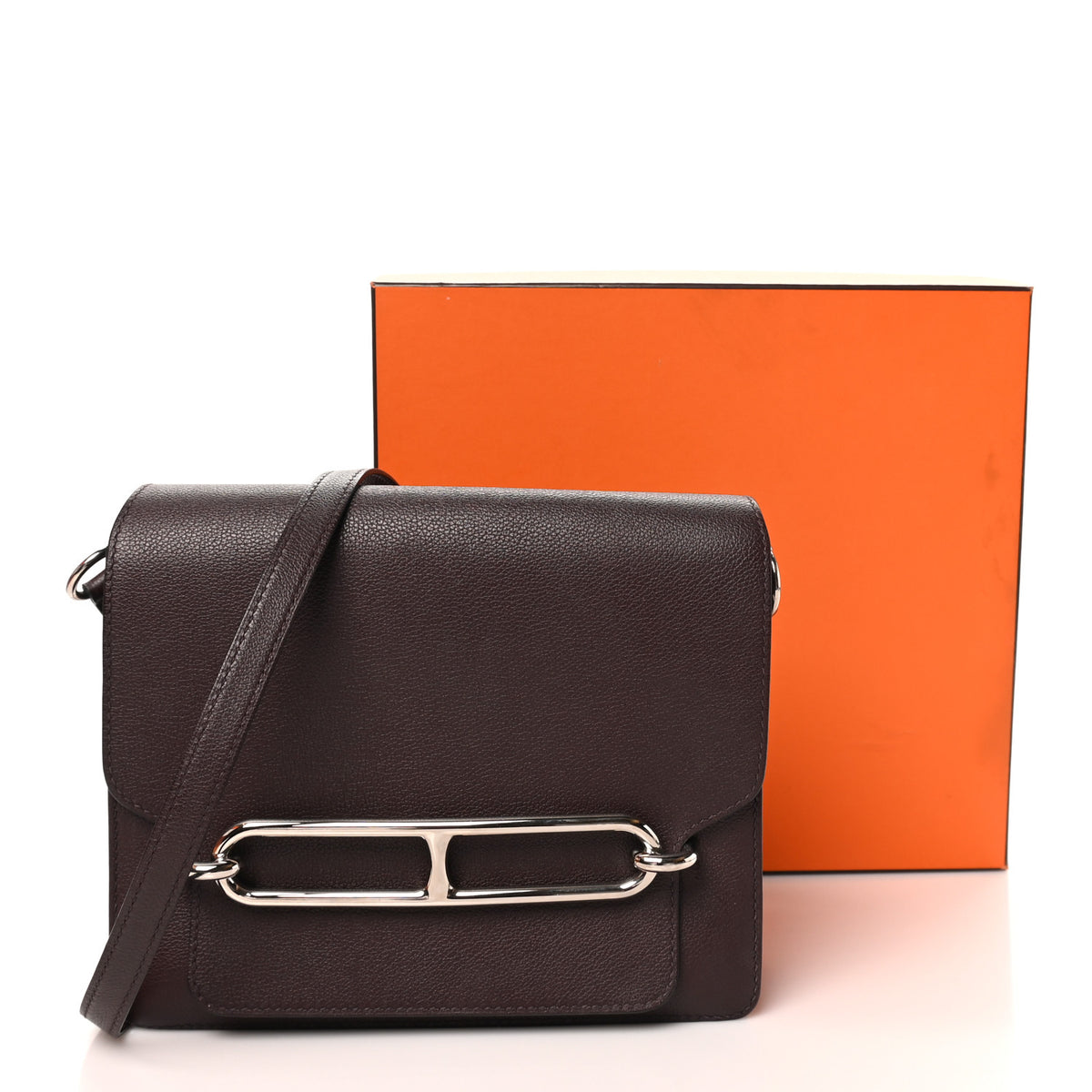 Hermes Evercolor Sac Roulis 23 Rouge Sellier 10 of 10