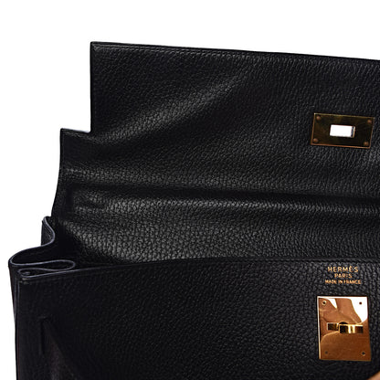 Hermes Ardennes Kelly Retourne 40 Black 34 of 36
