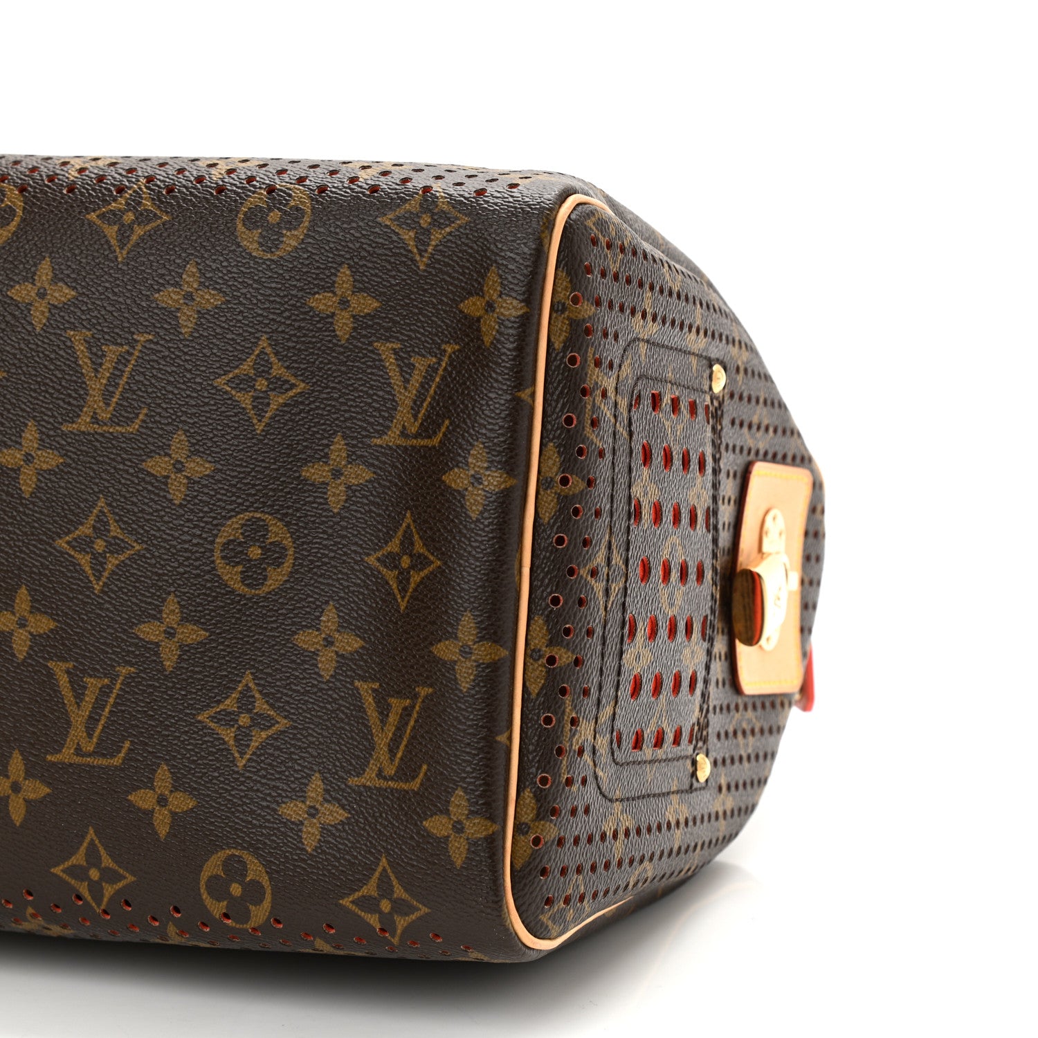 Louis Vuitton Monogram Perforated Speedy 30 Orange 9 of 9