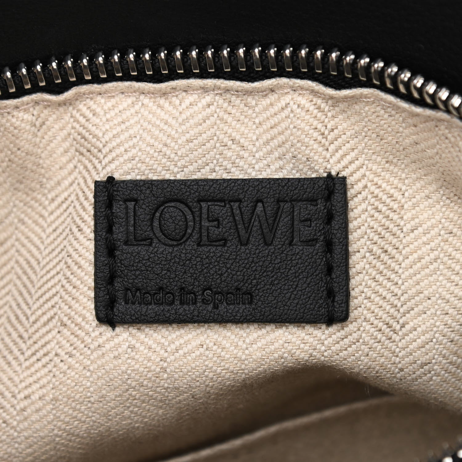 Loewe Calfskin Small Puzzle Bag Black 6 of 8