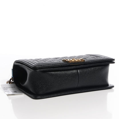 Chanel Caviar Medium Boy Flap Bag Black 4 of 9