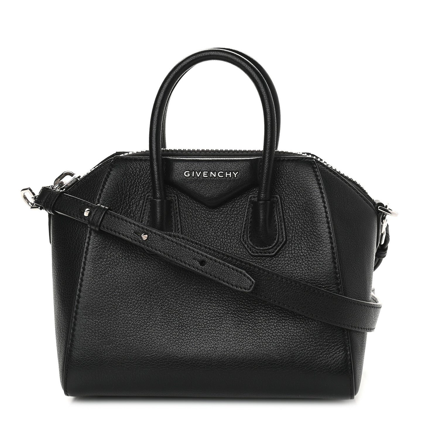 Sugar Goatskin Mini Antigona Black