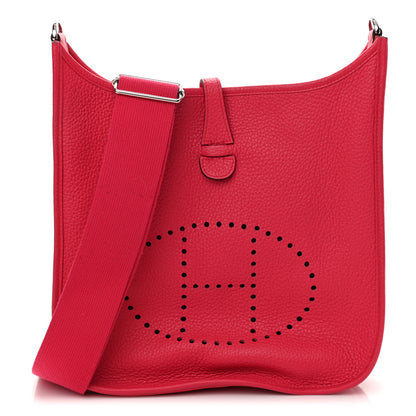 Hermes Taurillon Clemence Evelyne III PM Rose Extreme 1 of 11
