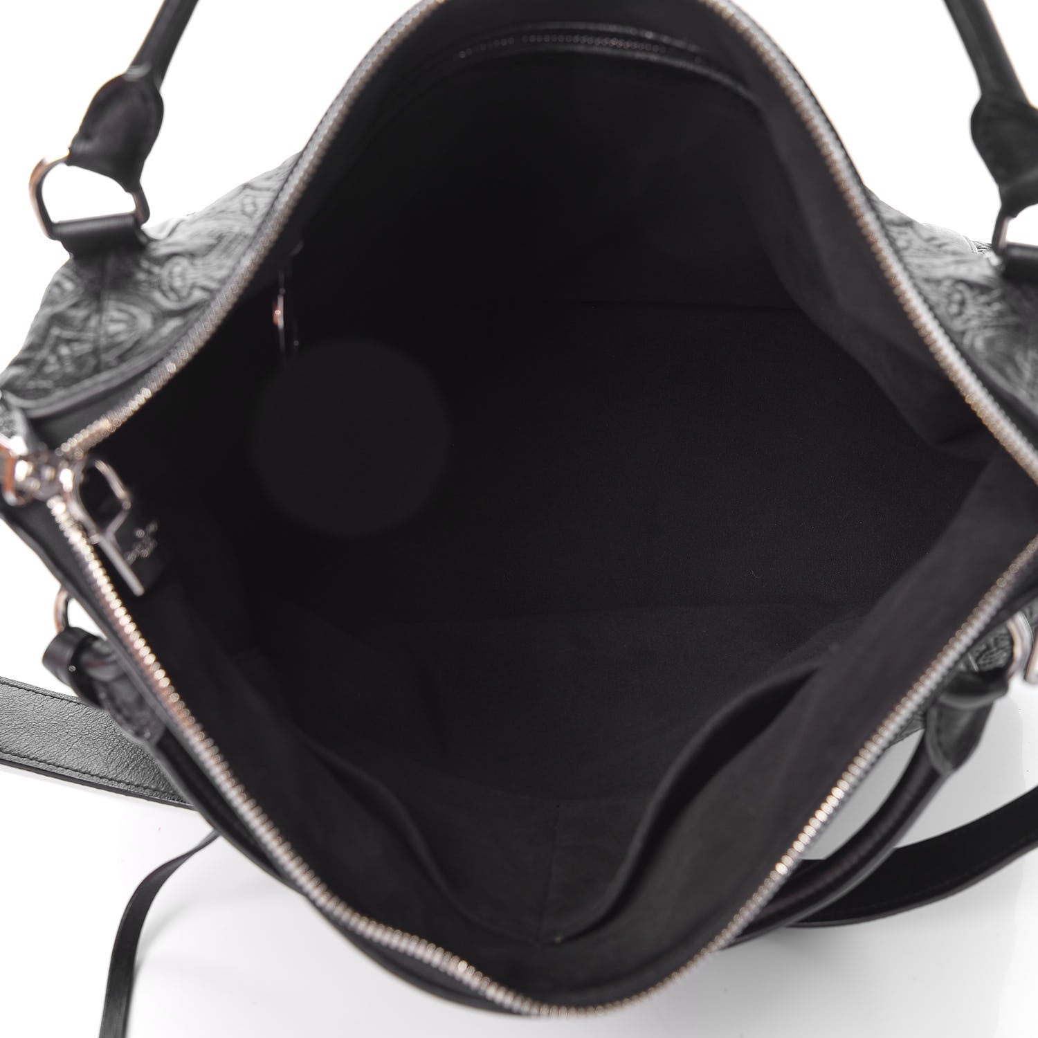 Louis Vuitton Monogram Lambskin Antheia Ixia MM Black 5 of 11