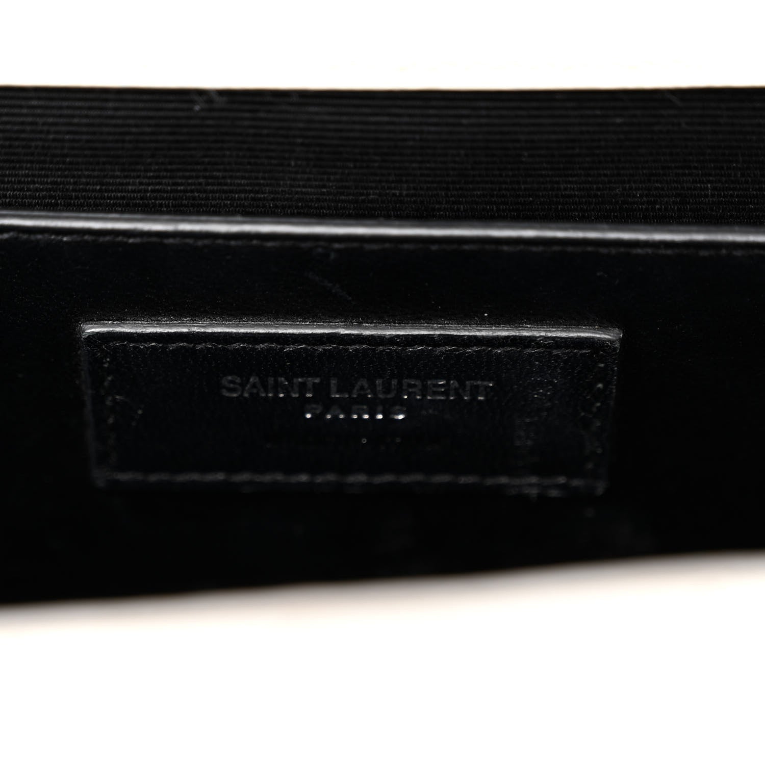 Saint Laurent Grain De Poudre Textured Mixed Matelasse Medium Triquilt Monogram Satchel Blanc Vintage 6 of 14