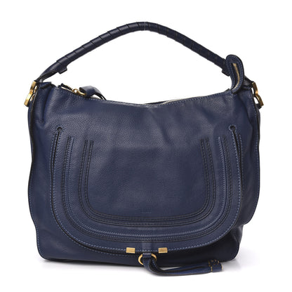 Chloe Calfskin Large Marcie Hobo Scuba Blue 1 of 9