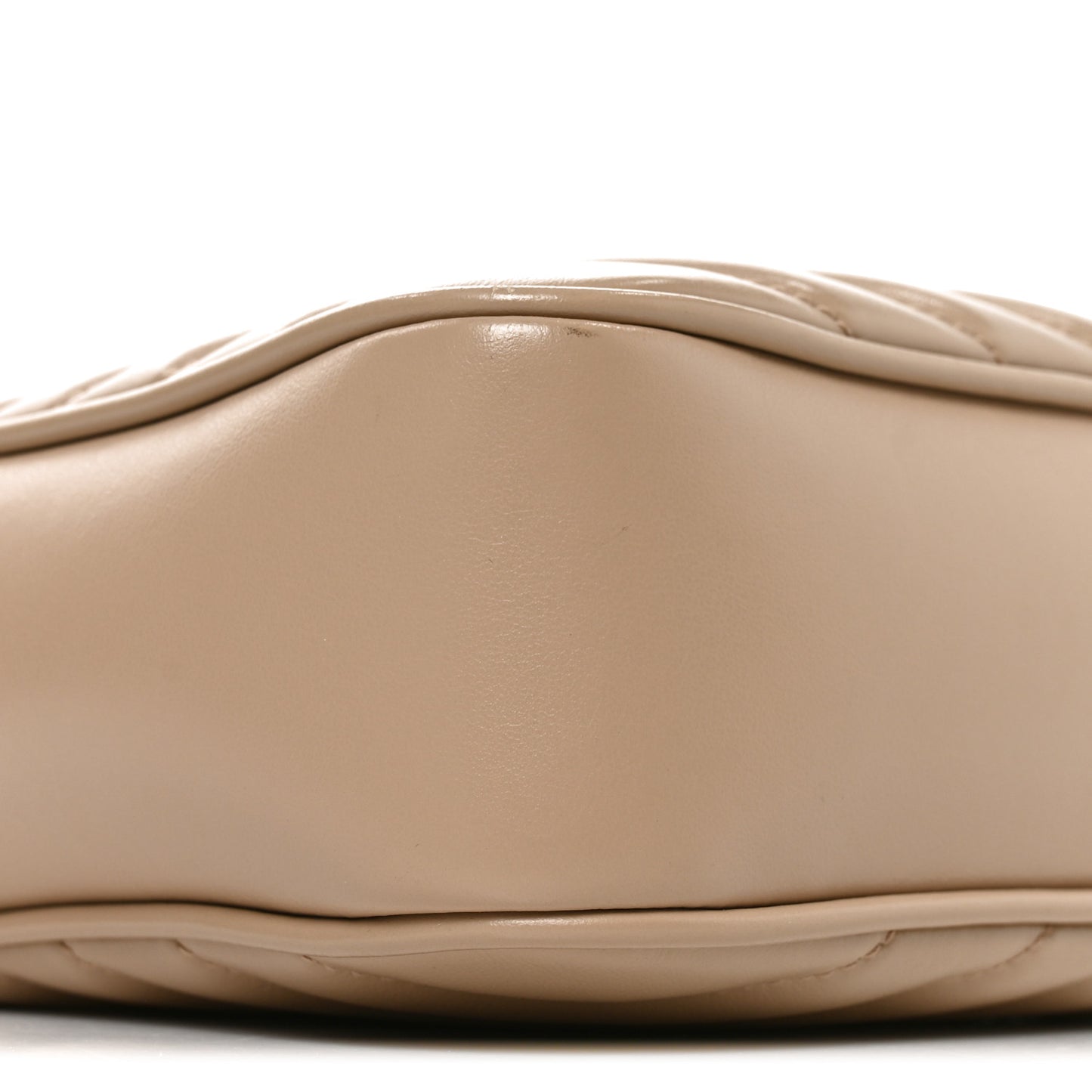 Calfskin Matelasse Monogram Lou Camera Bag Dark Beige