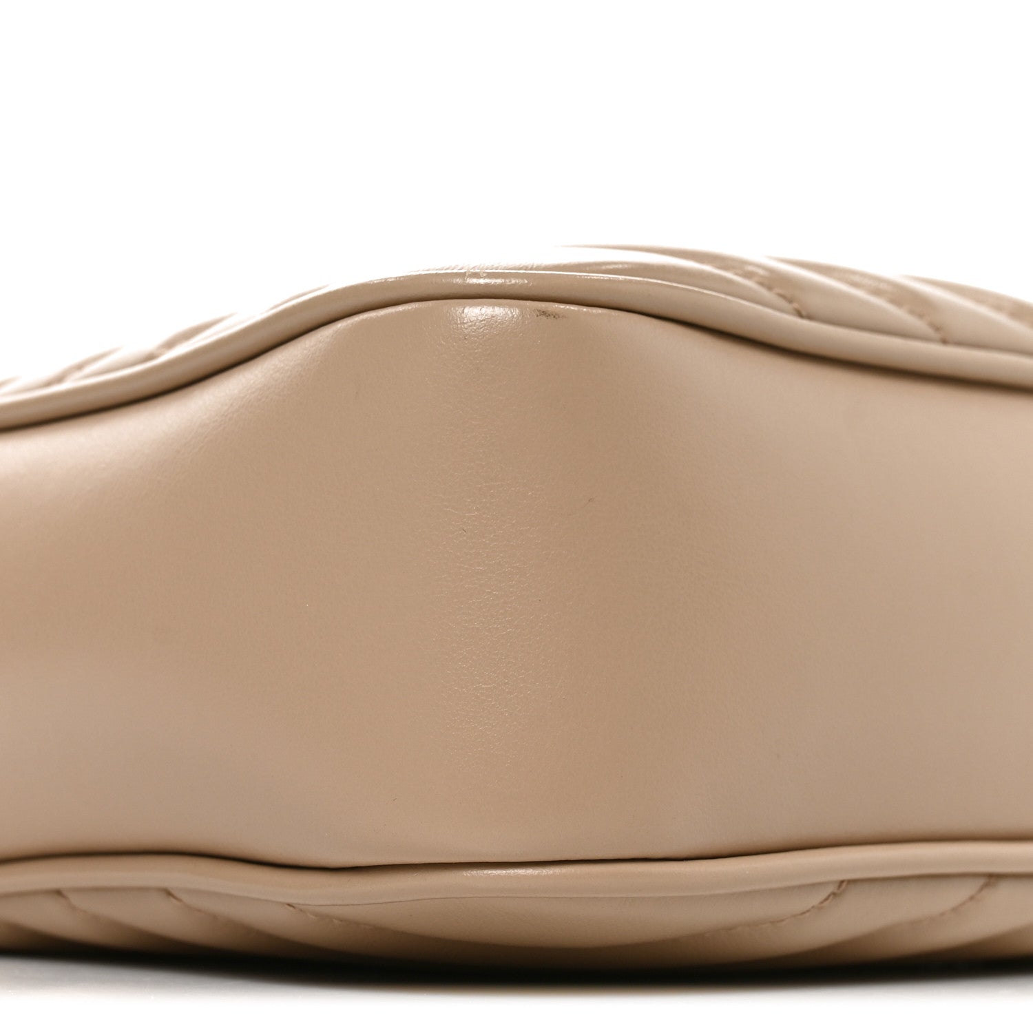 Saint Laurent Calfskin Matelasse Monogram Lou Camera Bag Dark Beige 8 of 10