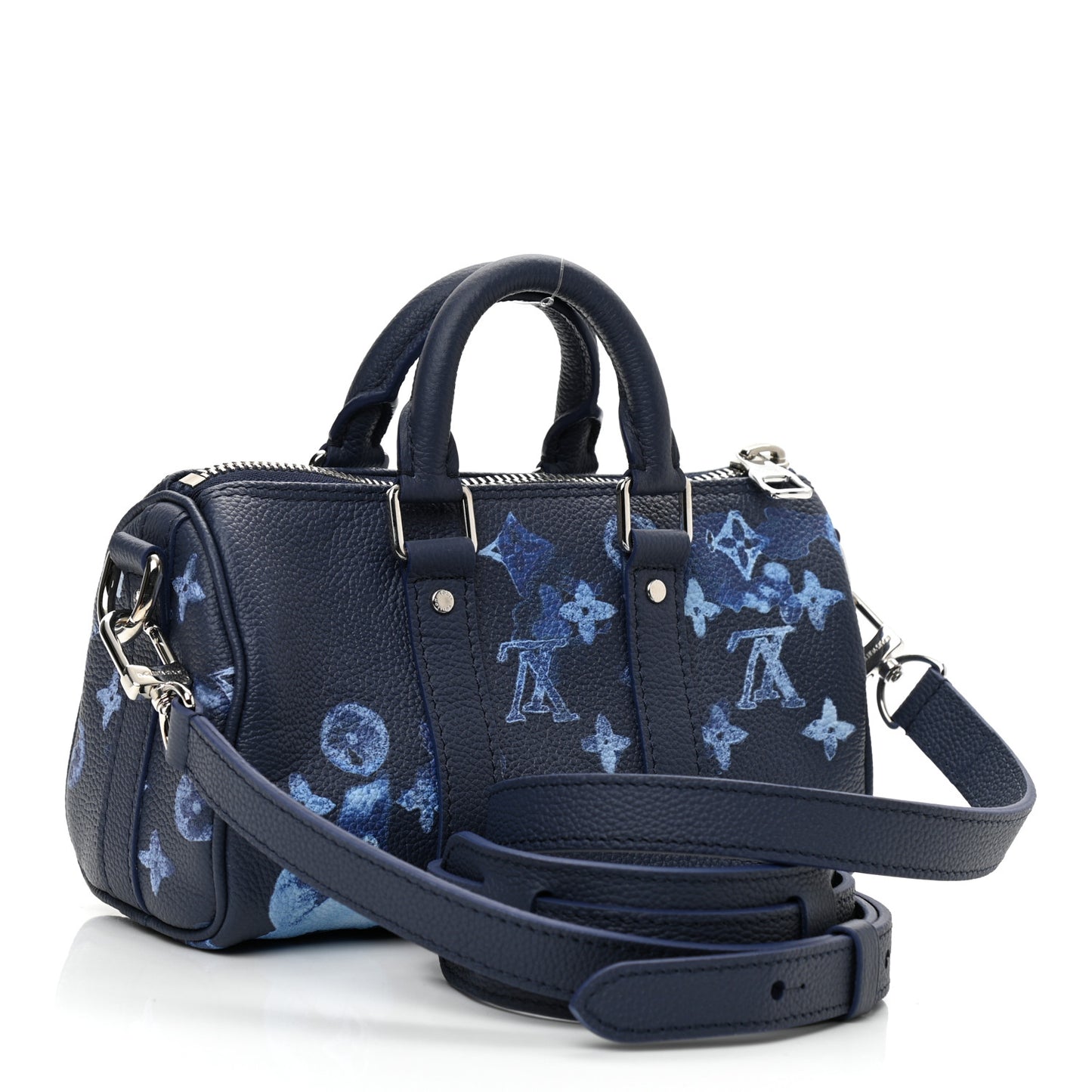 Monogram Ink Watercolor Keepall XS Blue