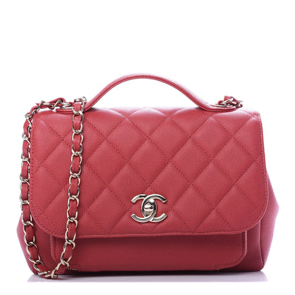 Chanel Caviar Quilted Medium Business Affinity Flap Red 1 of 11