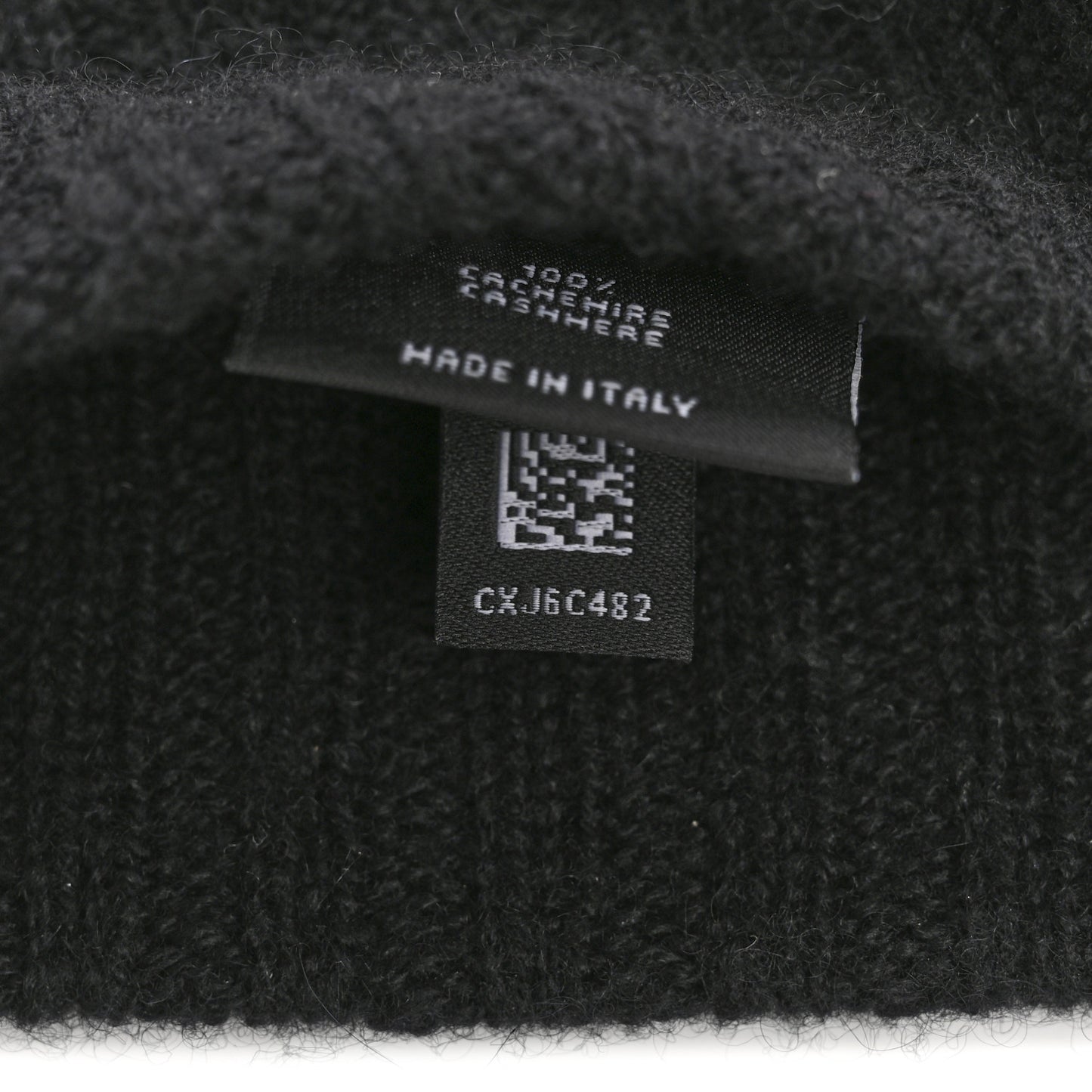 Cashmere CC Beanie Hat Black