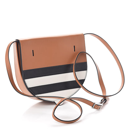 Loewe Calfskin Marine Stripe Mini Heel Shoulder Bag Tan 3 of 9