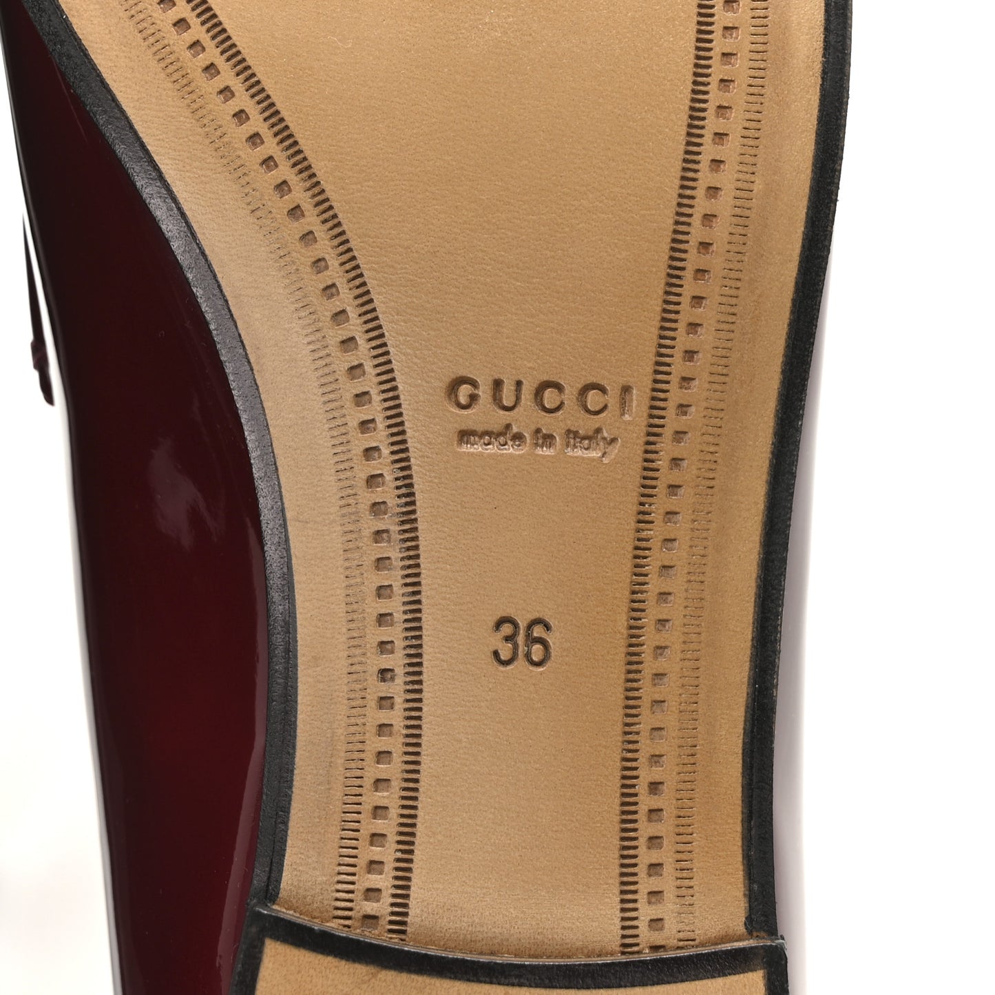 Vitello Vernice Soft Nappa Womens Jordaan Loafers 36 Rosso Ancora