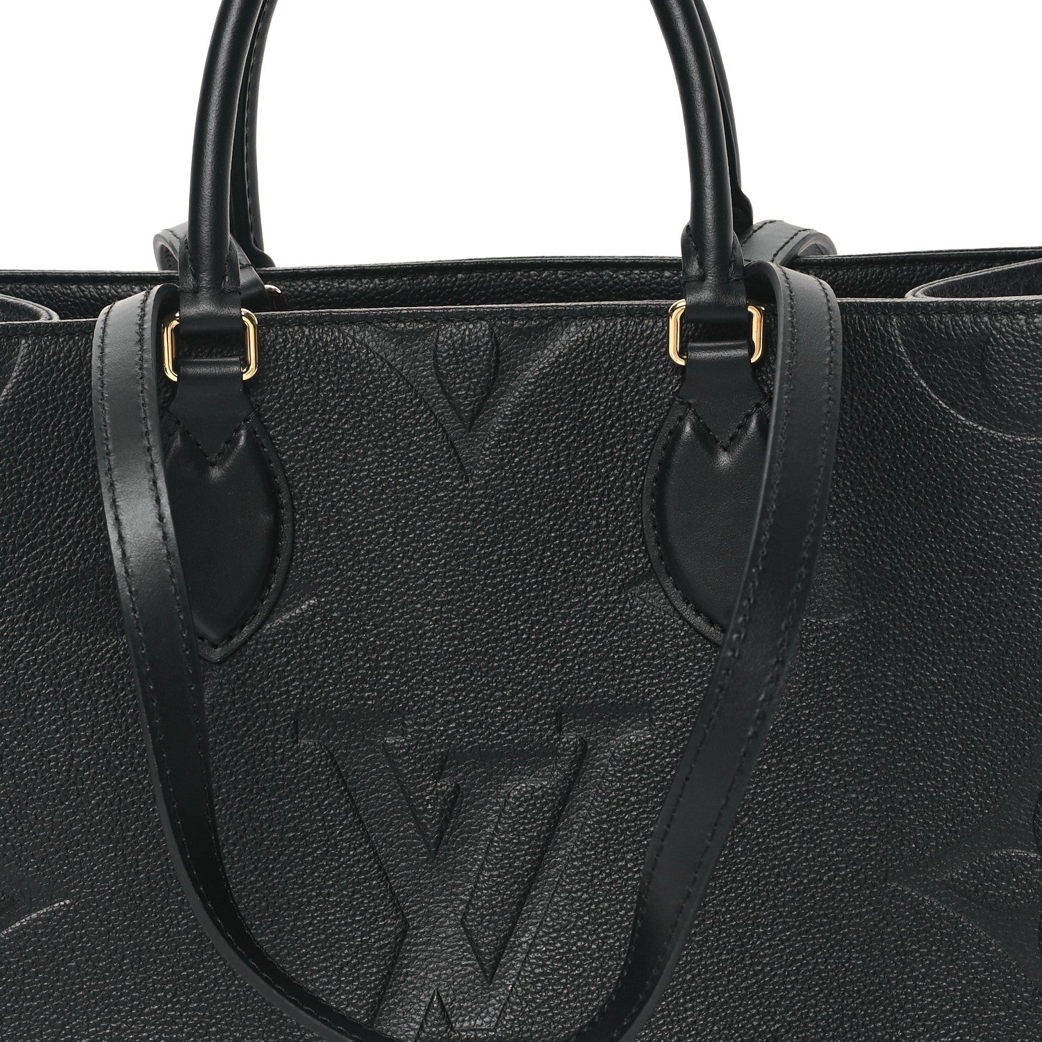 Louis Vuitton Empreinte Monogram Giant Onthego MM Black 7 of 11