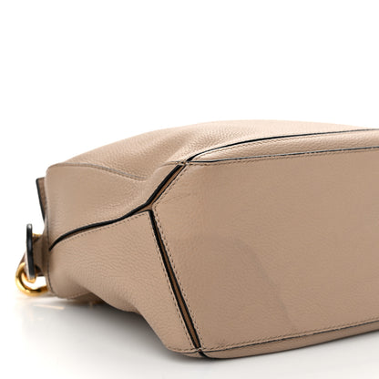 Loewe Grained Calfskin Small Puzzle Bag Sand Mink 9 of 10