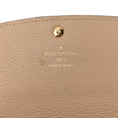 Louis Vuitton Empreinte Emilie Wallet Black Dune 7 of 9