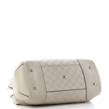 Gucci Guccissima Medium Mayfair Tote Off White 4 of 10