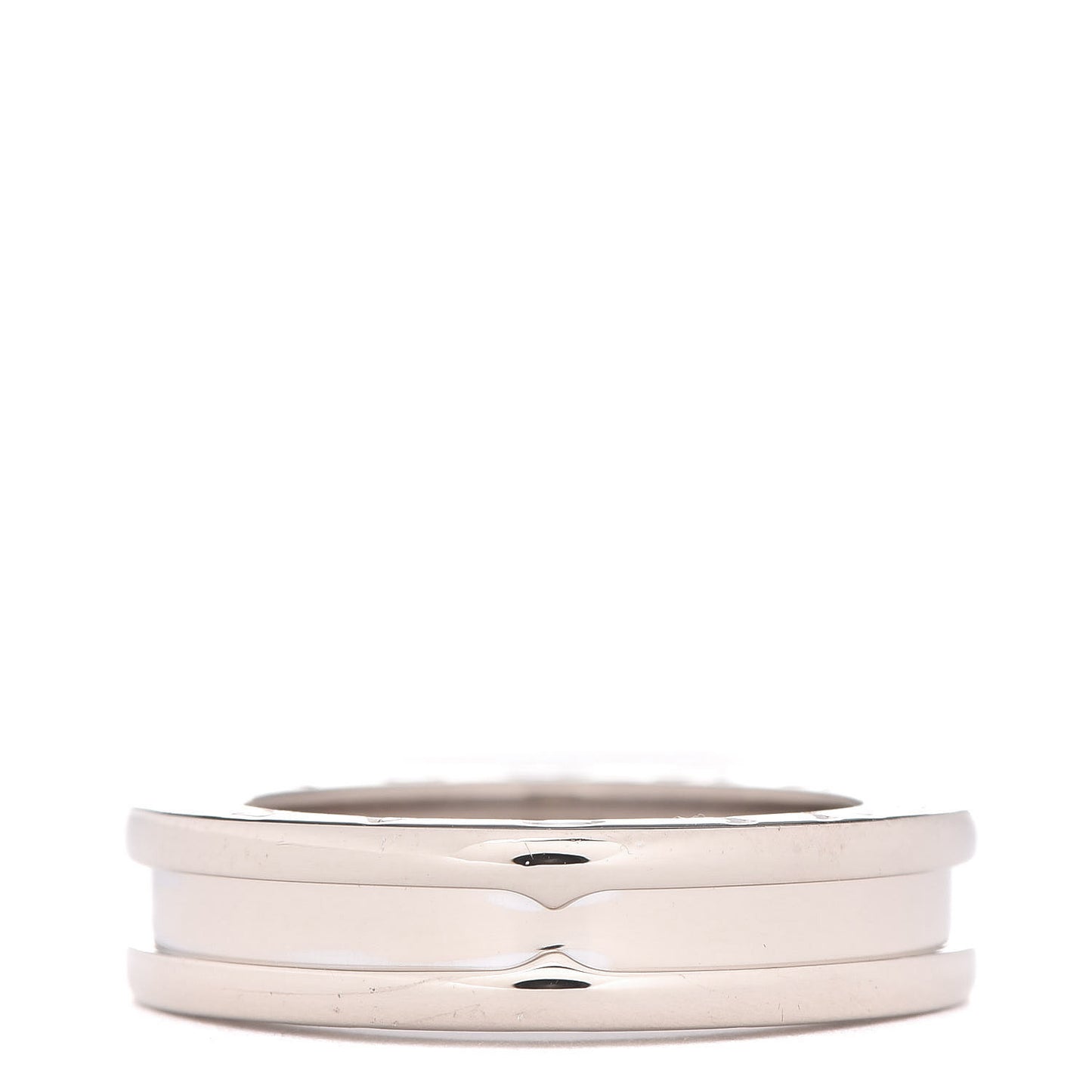 18K White Gold B.Zero1 One-Band Ring 48 4.5