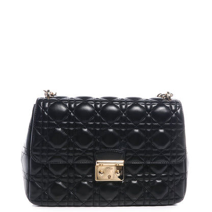 Christian Dior Lambskin Cannage Medium Miss Dior Flap Black 1 of 10
