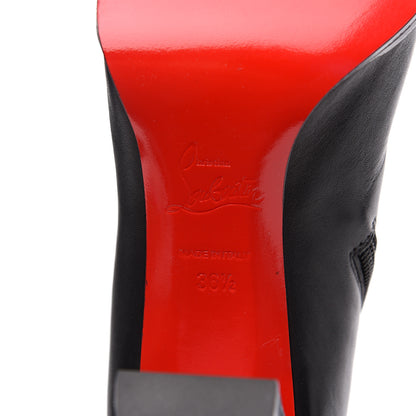 Christian Louboutin Calfskin Adox 85 Ankle Boots 36.5 Black 6 of 8