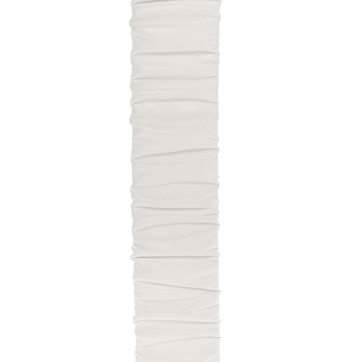 Chanel Lambskin Ruched CC Belt 95 38 White 3 of 3