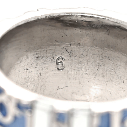 Christian Dior Metal Trotter Ring 6 Blue 4 of 4