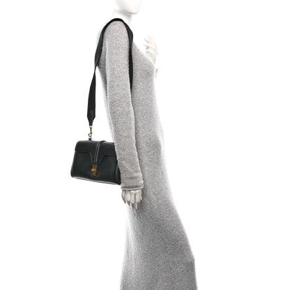 Celine Grained Calfskin Teen Soft 16 Shoulder Bag Black 3 of 10